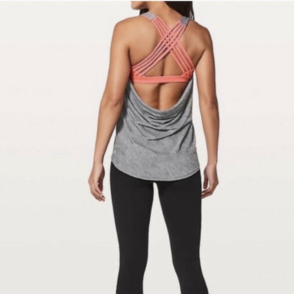 Lululemon Yoga Flow tank with built in bra
